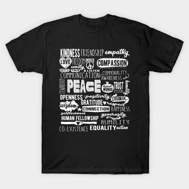 Path to Peace T-Shirt by Jitterfly